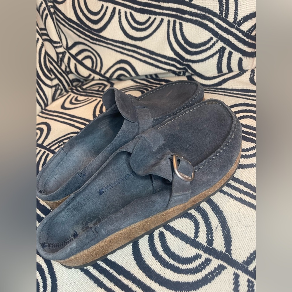 Buckley Birkenstock Navy Clogs - 40 - Picture 16 of 16